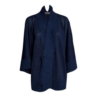 Circus Hotel Cardigans, female, Blue, Size: XS/S Kimono Cardigan