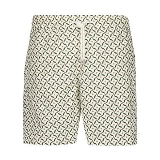 Frescobol Carioca Badmode, Heren, Veelkleurig, M, Polyester, Santos Zwemshorts