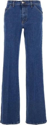 Merci Jeans con applicazione logo - Blu