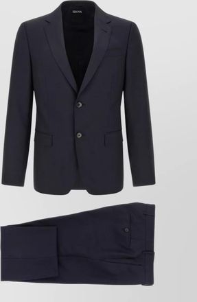 Ermenegildo Zegna mohair wool tailored dress jacket suit