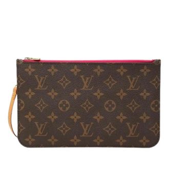 Louis Vuitton Pre-owned Monogram Pouch - - Pre-owned - Donna - Marrone - ONE SIZE