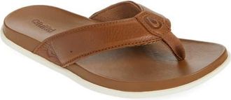 Olukai Olali Flip Flop in Almond /Almond at Nordstrom, Size 13