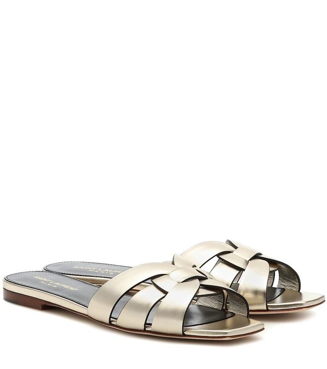 Tribute Nu Pieds 05 leather slides
