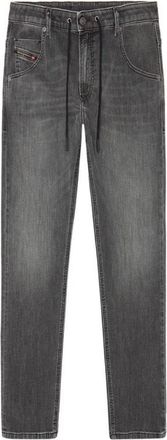 Diesel Heren Krooley Y T Getailleerde Jeans (Grijs)