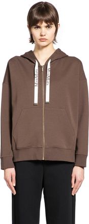 Max Mara Technical Jersey Zip-Up Sweatshirt