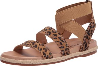 Lucky Brand Dilane Flat Sandal Natural LK-DILANE-241 Womens