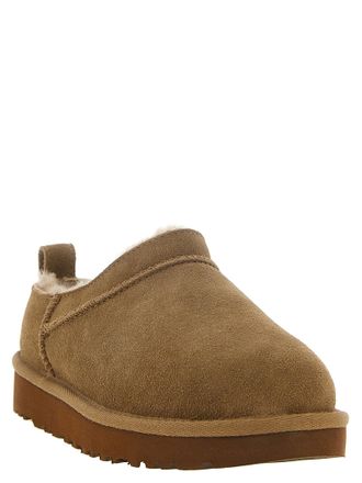 UGG Chestnut Suede Shearling-Lined Slippers - Chestnut