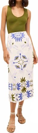 Marie Oliver Miranda Tank Top In Pesto