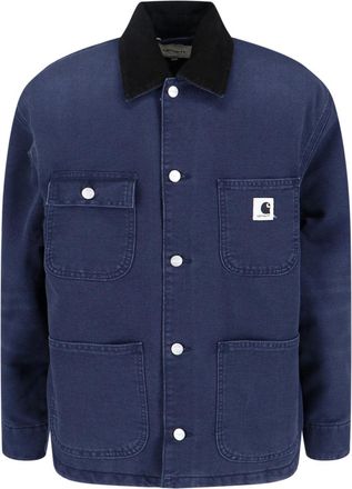 Carhartt Work in Progress Og Michigan Jacket, In Blue Organic Cotton