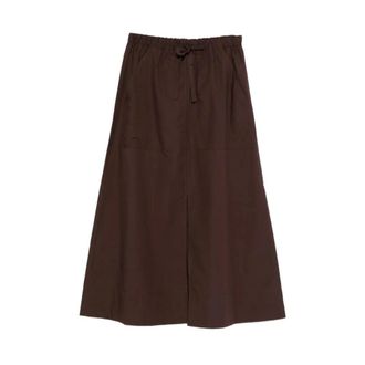 SOEUR Midi Skirts, female, Brown, Size: M Agadir Skirt