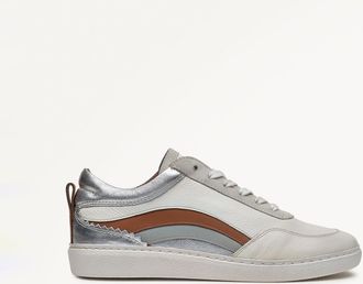 Radley London White Colour Block Trainer June Lane SS25 Radley London