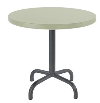 Schubiger M&ouml;bel Metall-Beistelltisch S&auml;ntis Rund