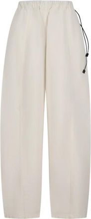 Haikure Angel Short Length Twill 45 - Dames - Wijde Broeken - Beige - XS - Broeken