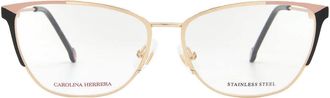 Carolina Herrera Demo Cat Eye Ladies Eyeglasses HER 0116 02M2 57
