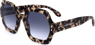 Isabel Marant Womens 52mm Yellow Havana Sunglasses