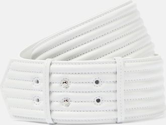Alaia Padded leather belt