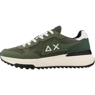 Sun 68 Niki 2.0 Solid - Heren - Schoenen - Groen - Maat: 43 EU Katoen