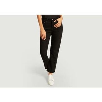 Nudie Jeans Schwarze gerade Sally Jeans - 30