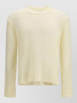 Jil Sander linen openwork jumper