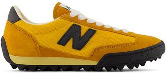 New Balance Unisex Gator Run in Marrone/Arancione, Pelle Scamosciata/Rete, Taglia 38.5