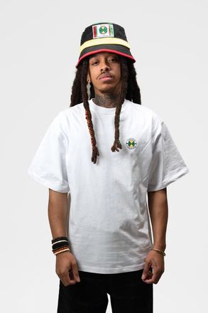 Cross Colours Circle Logo T-Shirt in White at Nordstrom, Size X-Large