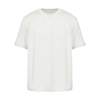 Eleventy T-Shirts, male, White, Size: 2XL Crew Neck T-Shirt