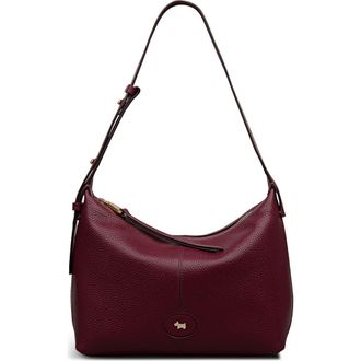 Radley London Maldon Mews Medium Leather Shoulder Bag in Dark Cherry at Nordstrom Rack