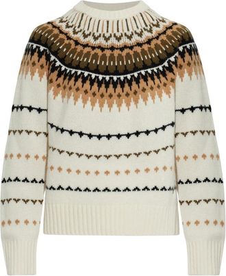 Bogner Truien & Vesten, Dames, Beige, L, Wol, Cashmere Sweater Ina