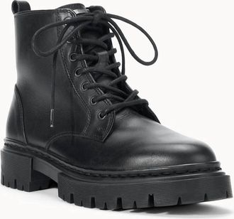 Staud Womens Henry Combat Boot In Black