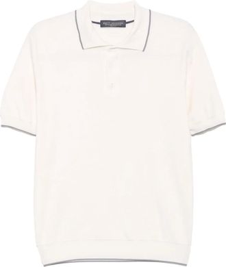 Brett Johnson Polo a maniche corte - Bianco