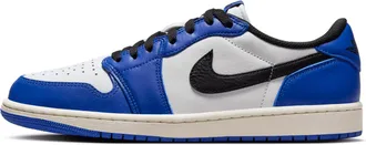 Nike Jordan Mens Air Jordan 1 Low Game Royal Shoes in White | CZ0790-140