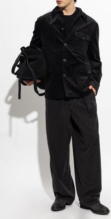 AllSaints Eden Corduroy Jacket, Mens, Black
