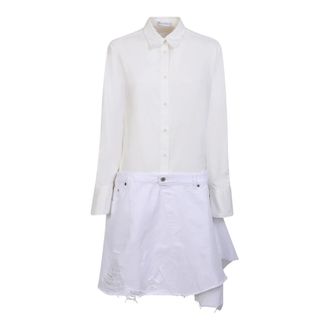 J.W.Anderson Mujer, Vestidos, Blanco, Talla: 3XS