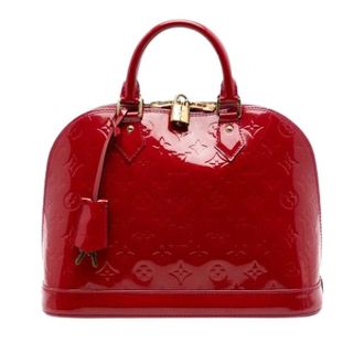 Louis Vuitton Pre-owned Handbags, female, Red, Size: ONE SIZE Pre-owned Alma PM