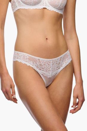 Cosabella Carmela Thong in White at Nordstrom, Size Medium