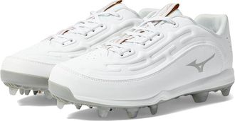 Mizuno Ambition 3 Low TPU Baseball Cleats Mens Shoes White : 10.5 D - Medium, Leather