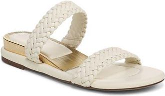 Franco Sarto Maggie Two-Strap Wedge Sandal in Marshmallow at Nordstrom, Size 9.5