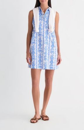 Vineyard Vines Pippa Harbor Dress in Breaker Palm Stripe at Nordstrom, Size Xx-Small