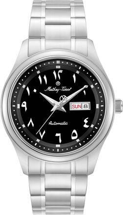 Mathey-Tissot Automatic Black Arabic Dial Mens Watch MATWGL253101