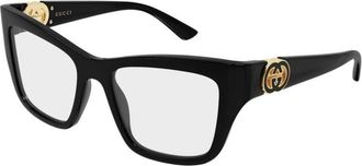 Gucci Optical Frame - Dames - Brillen - Zwart - 52 MM - Accessoires