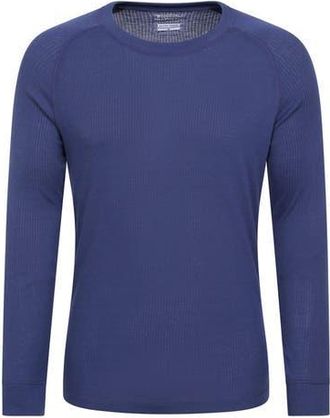Mountain Warehouse Talus Round Neck Long-Sleeved Thermal Top in Dark Blue at Nordstrom, Size Xxx-Large