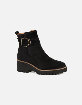 Paul Green Womens Mia Womens Ankle Boots - Black - Size: 4.5