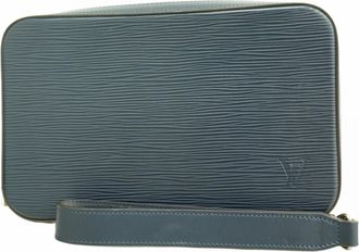 Louis Vuitton Navy Blue Long Wallet (Bi-Fold) (Pre-Owned)