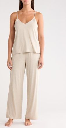 Nordstrom Cool Touch Cami Pajamas in Oatmeal Heather at Nordstrom, Size X-Small