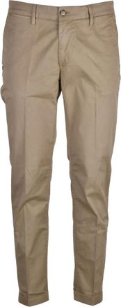 Re-hash Pantalone - Heren - Chinos - Bruin - W33 - Katoen - Broeken