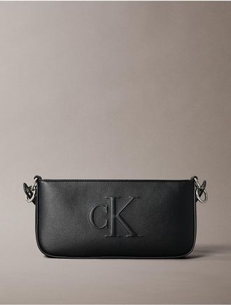Calvin Klein Jeans Calvin Klein Womens Sculpted Impression Shoulder Bag - Black