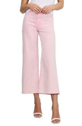 Good American Good Waist Crop Palazzo Jeans in Mineralrosequartz001 at Nordstrom Rack, Size 15