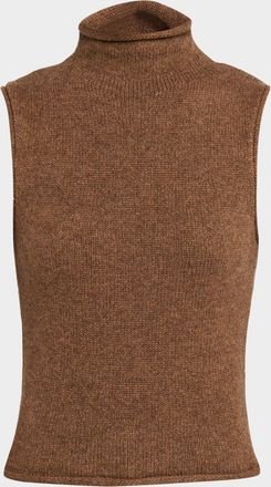 Joe's The Stevie Sleeveless Roll-Neck Sweater