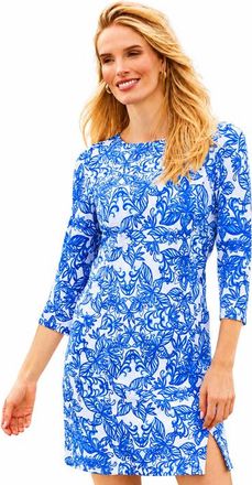 Cabana Life Gauze Shift Dress w/ Side Slit in Legacy at Nordstrom, Size X-Small