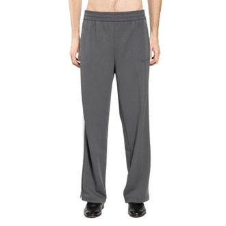Gucci Stripe-Detail Track Trousers - male - Gucci - Sweatpants - Green - M - Trousers
